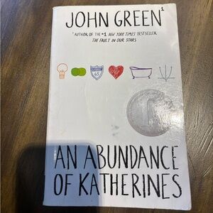 An Abundance of Katherines Book by John Green